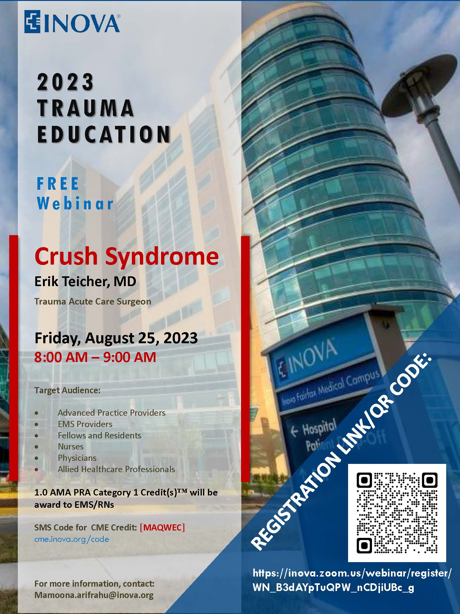 2023 trauma education Crush Syndrome 8 25 2023